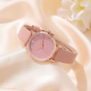 Watch Set For Women Luxury Leather Analog Ladies Quartz Wrist Watch Fashion Bracelet Watch Set Holiday Gifts Montre