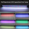 24-48inch IP65 Programma 18-68W WRGB LED Aquarium Light with Timer Waterproof Fish Tank Decor Lighting Planted Lights EU plug