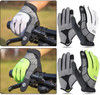 GIYO New Cycling Gloves for Autumn Winter Warm Waterproof Anti slip All Finger Shock Absorbing Touch Screen Bicycle Equipment