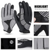 GIYO New Cycling Gloves for Autumn Winter Warm Waterproof Anti slip All Finger Shock Absorbing Touch Screen Bicycle Equipment