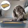 Rabbit Toilet Hamster Accessories Litter & Housebreaking Cage for Rabbits Pet Bunny Potty Small Supply Cat