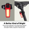 USB Rechargeable Light Set, 500 Lumens, Black bike light  bike accessories