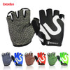 1 Pair Bicycle Gloves Half Finger Cycling Gloves Gym Fitness Sports Gloves Men Women Breathable MTB Road Bike Mountain Gloves