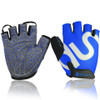 1 Pair Bicycle Gloves Half Finger Cycling Gloves Gym Fitness Sports Gloves Men Women Breathable MTB Road Bike Mountain Gloves