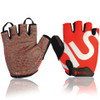 1 Pair Bicycle Gloves Half Finger Cycling Gloves Gym Fitness Sports Gloves Men Women Breathable MTB Road Bike Mountain Gloves