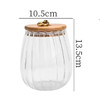 Glass Casket Ashes Cremation Keepsake Transparent Pet Cat Urn for Human Ashes Puppy Funeral Box Memorials & Funerary Souvenir