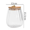 Glass Casket Ashes Cremation Keepsake Transparent Pet Cat Urn for Human Ashes Puppy Funeral Box Memorials & Funerary Souvenir