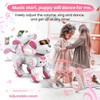 RC Robot Electronic Dog Robot Dog Stunt Walking Dancing Toy Intelligent Touch Remote Control Electric Pet for Children's Toys