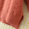 4XL Plus Size Sweater Ladies Loose Asymmetric Length Jumper Women Hooded Twist Knitted Thick Pullover Autumn Winter E2-2052