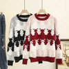 4xl Autumn Plus Size Jumper Woman Clothing LOOSE Knitted Pullover Winter Fashion Letter Dobby Cartoon O-Neck Curve Sweater