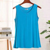 Women Plus Size Tank Top Loose Casual Modal Tanks T-Shirt Sleeveless Blouse Tops Female Big Size Home Wear 3xl 4xl ouc1124