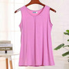 Women Plus Size Tank Top Loose Casual Modal Tanks T-Shirt Sleeveless Blouse Tops Female Big Size Home Wear 3xl 4xl ouc1124