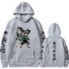 Japanes Anime Demon Slayer Plus Size Hoodie Pullover Men Women Sweatshirts Kamado Tanjirou Graphic Printed Unisex Streetwear Top