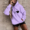 Plus Size Women'S Fashion Casual Fun Print Hooded Sweatshirt Loose Sports Tops Pullovernew Fashion And Simple Women'S 2023