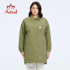 Astrid Autumn Winter Women's Jacket Long Lapel Split Hem Warm Padded Parka Casual Coat Plus Size Women Clothing New in Outwears