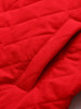 Women's Clothing Plus Size Quilting Coat Winter Fashion Keep Warm Jacket Simple Argyle Outwear