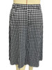 Bird Lattice Skirt for Women Mermaid High Waist Slim Casual Elegant Vintage Office Lady Midi Skirt Plus Size Plaid Skirts 2023