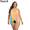 2022 Plus Size Swimwear Two Piece Women Swimsuit Lager Big Plussize Bathing Suits Beachwear Wear For Female Swimming Shorts