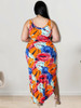 Plus Size Women Clothing Summer Sexy Rave Outfit 5xl Ladies Bodysuit Bikini Two Piece Dress Set Wholesale Bulk Dropshipping