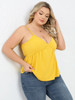 Finjani Cami Top Peplum Hem Cami Tops Plus Size Solid Cami Top Summer Women Clothing 2023