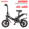 Eu Warehouse B14 14 Inch Folding Electric Bike 400W Small Electric Bike Double Suspension Light Weight Electric Folding Bikes