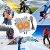 Heated Gloves Winter Thermal Warm Gloves With Built In Heating Sheet USB Powered Soft Durable Winter Work Gloves For Men Women