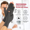 2 Pairs Compression Arthritis Gloves Wrist Support Joint Pain Relief Hand Brace Women Men Therapy Wristband Gloves Winter Warm