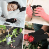 2 Pairs Compression Arthritis Gloves Wrist Support Joint Pain Relief Hand Brace Women Men Therapy Wristband Gloves Winter Warm
