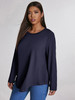 Plus Size Blouse Large Size T-shirts for Fashion Women 4xl Elegant Summer 2022 Long Sleeve Oversized Solid Loose Ladies Tops