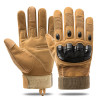 Men's Cycling Gloves Outdoor Full Finger Tactical Protective Sports Training Army Green Black Windproof Cycling Riding Gloves