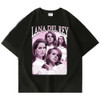 New Lana Del Rey Ldr Graphic Print T Shirt Fashion Streetwear Short Sleeve Casual Crew Neck Plus Size T Shirt Women