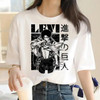 Japanese Anime Attack on Titan Graphic Print Harajuku T Shirt Casual Fashion Short Sleeve Plus Size T Shirt Women