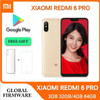 Xiaomi Redmi 6 Pro 4GB 64GB Snapdragon 625 Pixels 4000 mAh Batterry Dual SIM Android Global Rom 4G Smartphone 3GB 32GB Cellphone