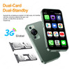 SERVO P60 Pro 3 inch HD Screen Small Smartphone GPS 3G WCDMA 2 SIM Card Cellphone Android 8.1 2GB+16GB Type-C Mini Mobile Phone