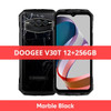 Global Version DOOGEE V30T Smartphone Dimensity 1080 Octa Core 10800mAh Large battery 66W fast charging 120Hz 6.58" FHD+ Display