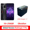 Global Version Redmagic 7 Pro 7pro Snapdragon 8 Gen 1 Octa Core 6.8 inchs 120Hz AMOLED 65W Quick Charging 64MP Cameras