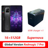 Global Version Redmagic 7 Pro 7pro Snapdragon 8 Gen 1 Octa Core 6.8 inchs 120Hz AMOLED 65W Quick Charging 64MP Cameras