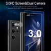 SERVO S23 New 2023 Super Mini Smartphone 3G WCDMA 3.0 Inch Screen 2 SIM Android OS GPRS Dual Cameras Wi-Fi Hotspot Type-C Backup