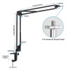 Overhead Tripod Mount for DSLR Camera Desktop Articulating Arm for