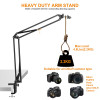 Overhead Tripod Mount for DSLR Camera Desktop Articulating Arm for
