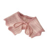 Knitted Kids Scarf Baby Shawl Collar Neckwear for Girls Plaid Scarves Autumn Winter Children Lattice Neckerchief Bib