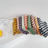 New Autumn Winter Unisex Children Plaid Scarves Knitted Soft Korean Style Shawl Warm Baby Kids Neckerchief