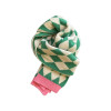 deer jonmi Korean Style New Autumn Winter Children Rhombus Plaid Scarves Patchwork Toddlers Kids Knitted Warm Shawl
