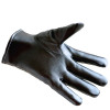 Gloves Men Winter Leather Black Gloves Button Warm Mittens For Men Luxurious Pu Leather Driving Genuine Mittens