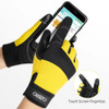 OZERO Gardening Gloves Touchscreen Breathable Work Working Welding Safety Sports Moto Cycling Summer Glove For Women And Man
