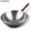 Chinese Wok Uncoated non-stick 34cm Wok Steak and Egg Frying Pan Removable Wooden Handle Dishwasher Completely Kitchen Cookware Chinese Wok Uncoated non-stick 34cm Wok Steak and Egg Frying Pan Removable Wooden Handle Dishwasher Completely Kitchen Cookware