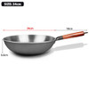 Chinese Wok Uncoated non-stick 34cm Wok Steak and Egg Frying Pan Removable Wooden Handle Dishwasher Completely Kitchen Cookware Chinese Wok Uncoated non-stick 34cm Wok Steak and Egg Frying Pan Removable Wooden Handle Dishwasher Completely Kitchen Cookware