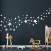 40/20PCS Acrylic Star Mirror Wall Sticker Reflective Waterproof Mirror Stickers Living Room Bedroom Background Wall Home Decor