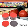 24 Pieces Bowling Sanding Pads Resurfacing Polishing Kit Bowling Ball CleanerKit Bowling Cleaning Pad For Resurfacing Sanding
