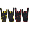 Breathable Elastic Bowling Gloves Half Finger Instrument Sports Gloves Mittens Grip Protective Gloves Bowling supplies